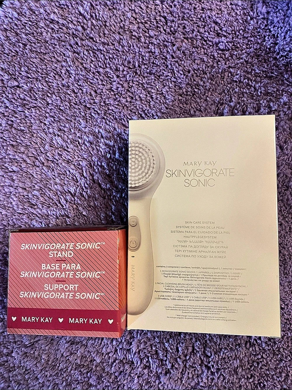 Mary Kay Skinvigorate Sonic Skin Care System and Stand